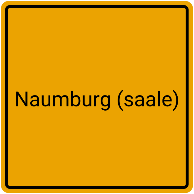 Meldebestätigung Naumburg (Saale)